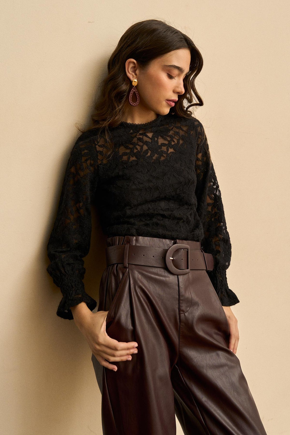 Maëva Floral Lace Blouse