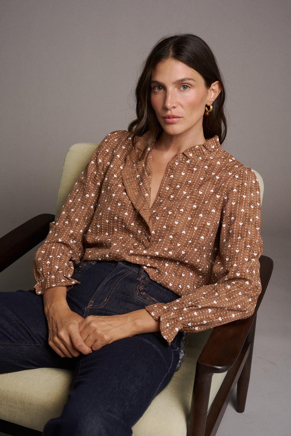 Ninon Heart Blouse