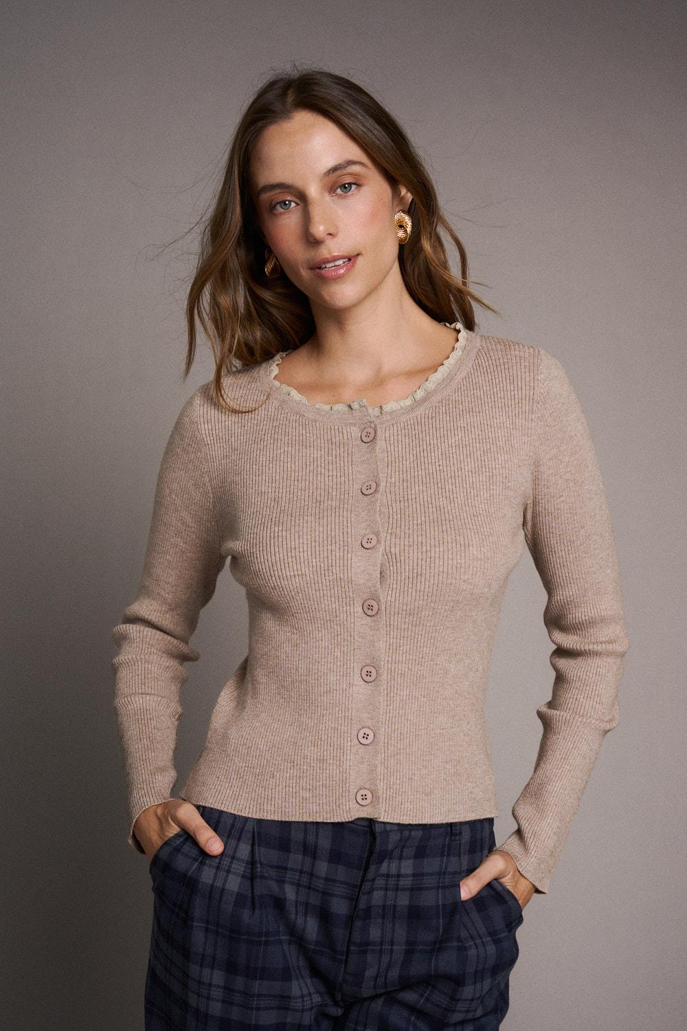 Amélie Lace Cardigan