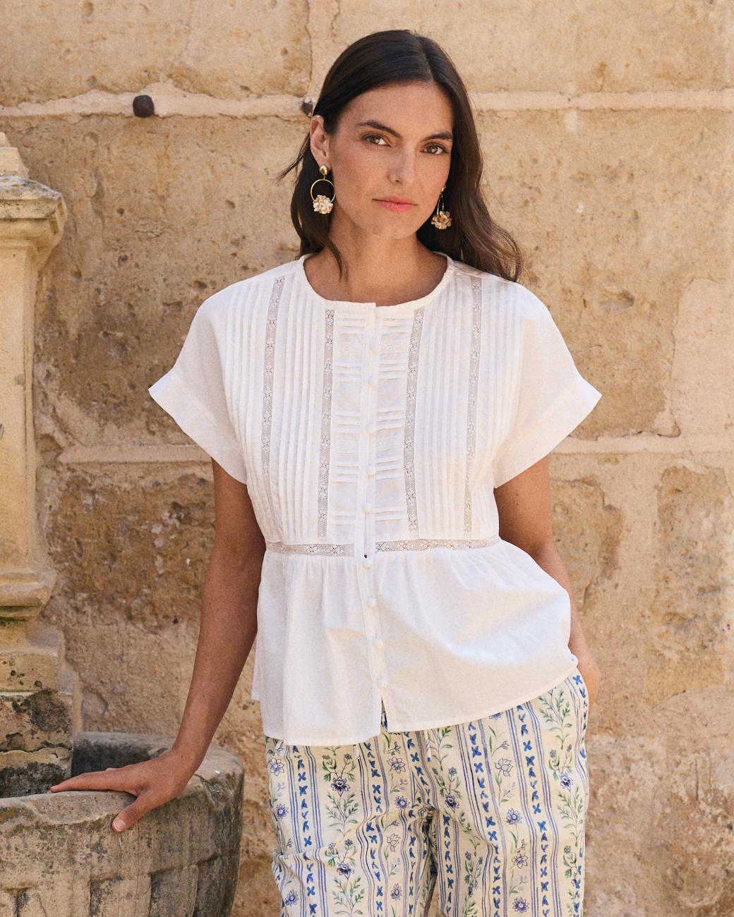 Maite White Shirt