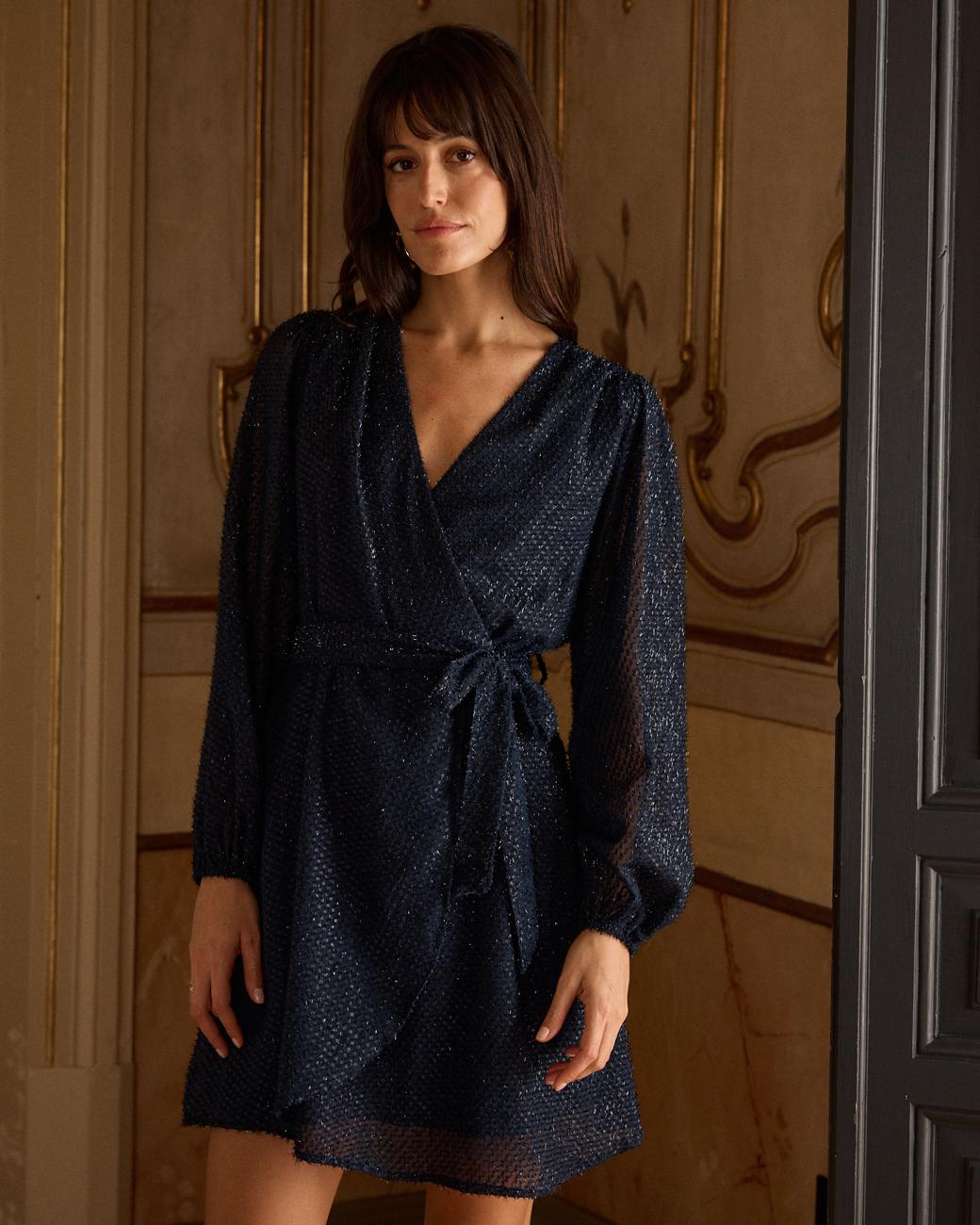 Nerea Short Lurex Dress