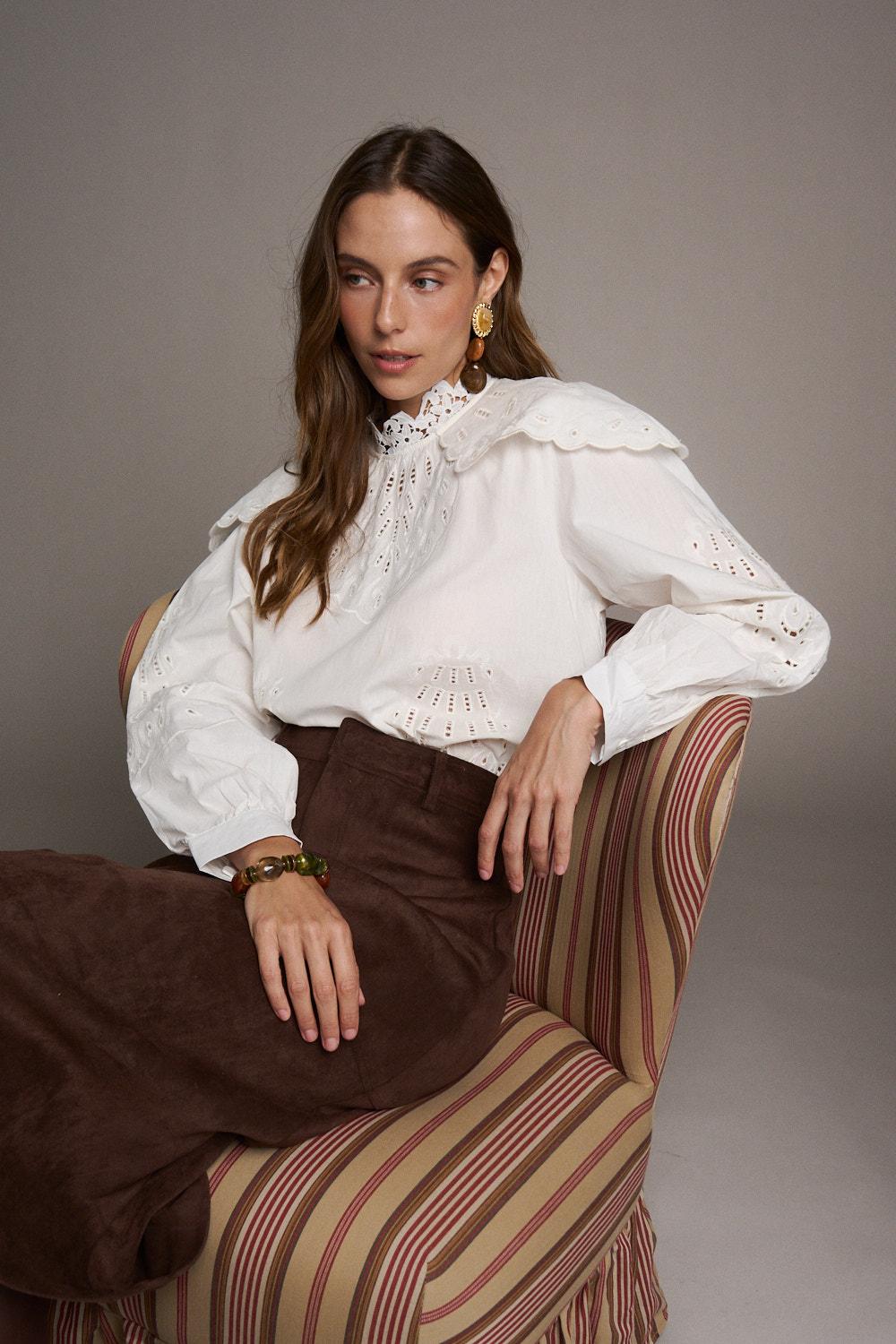 Apolline Embroidered Shirt
