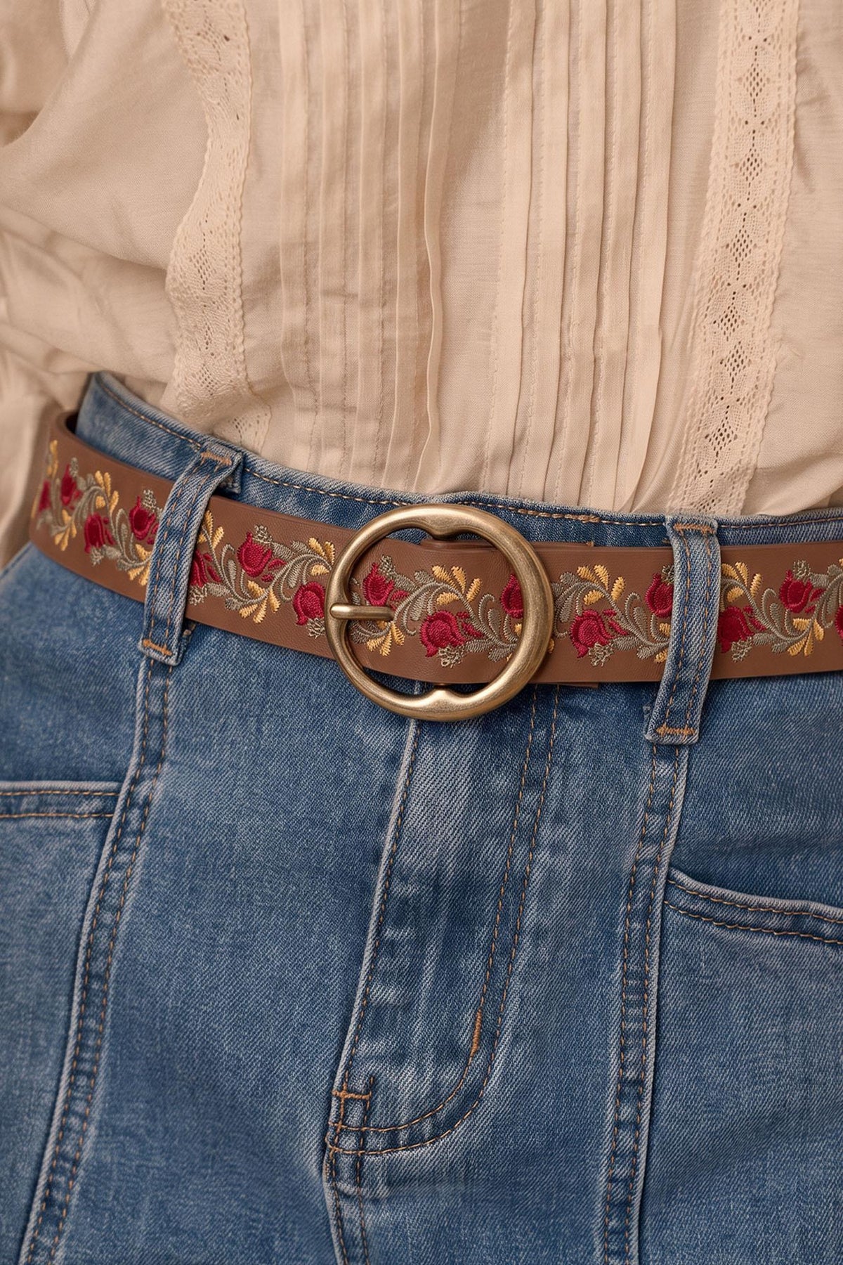 Coraima Leather Belt
