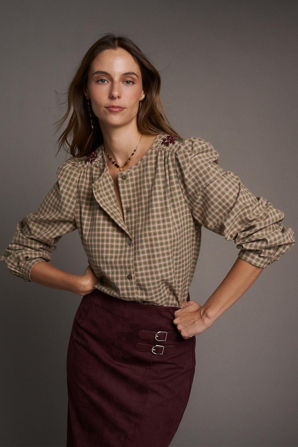 Fleur Embroidered Shirt