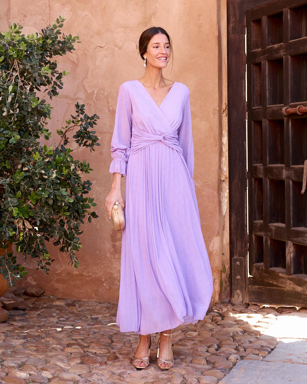 Clary Neckline Dress