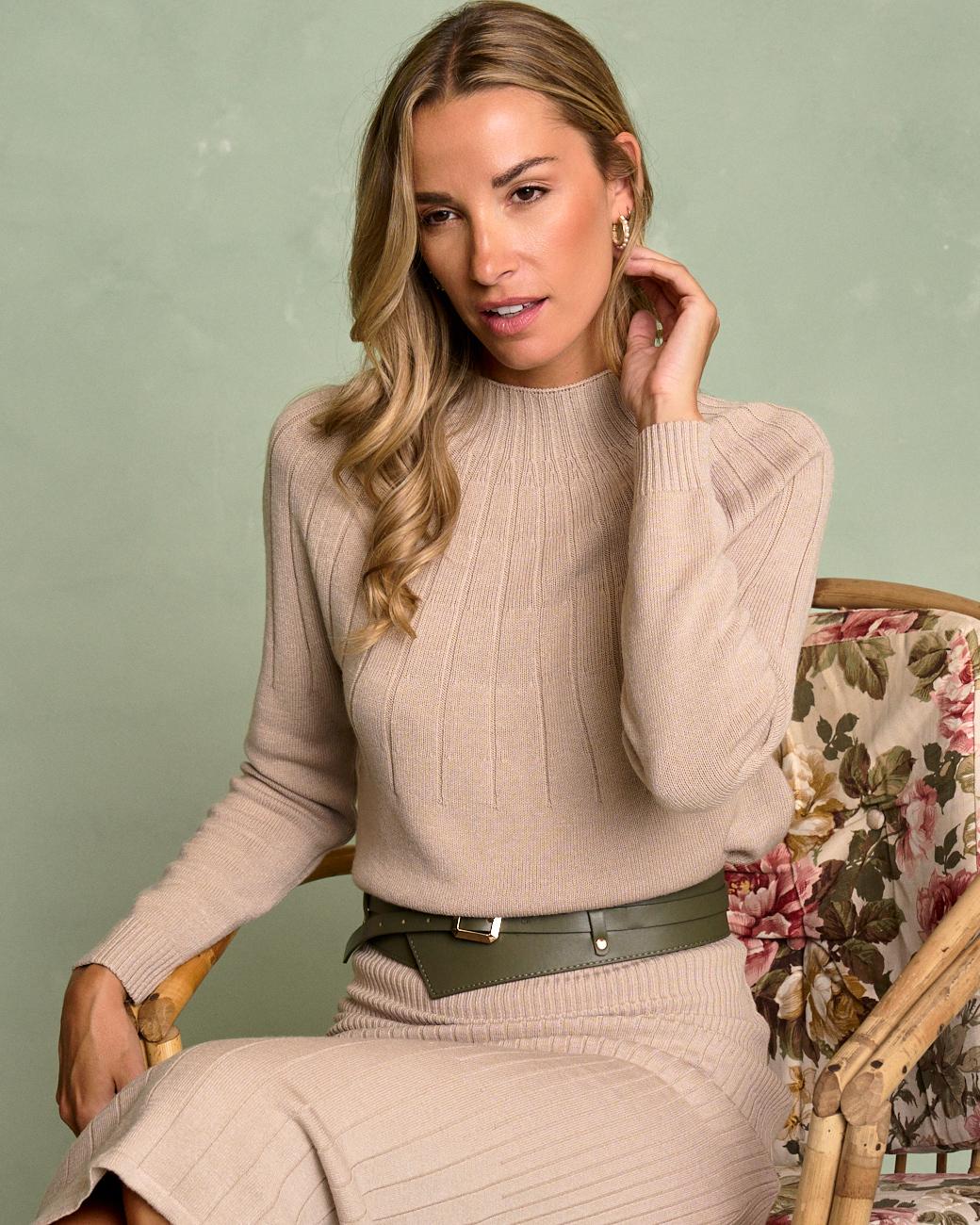 Bassi Striped Sweater