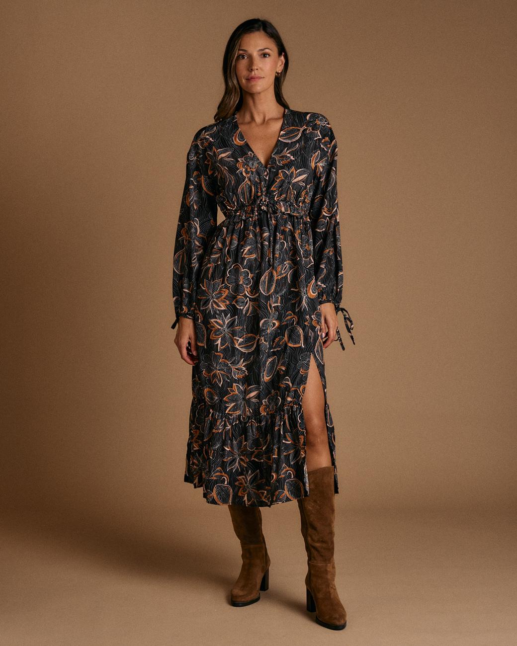 Giorgia Floral Printed Dress