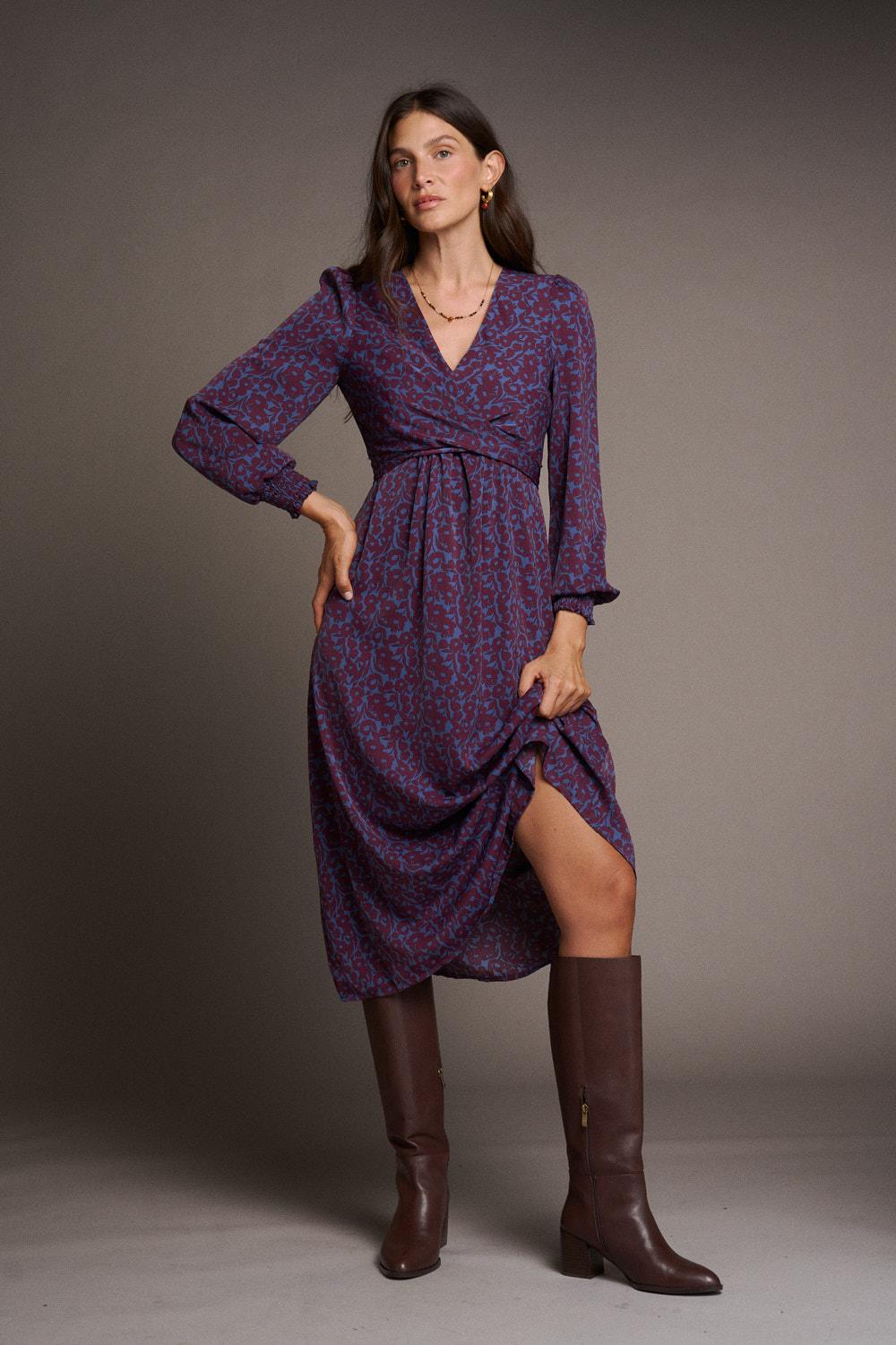 Salomé Wrap Dress