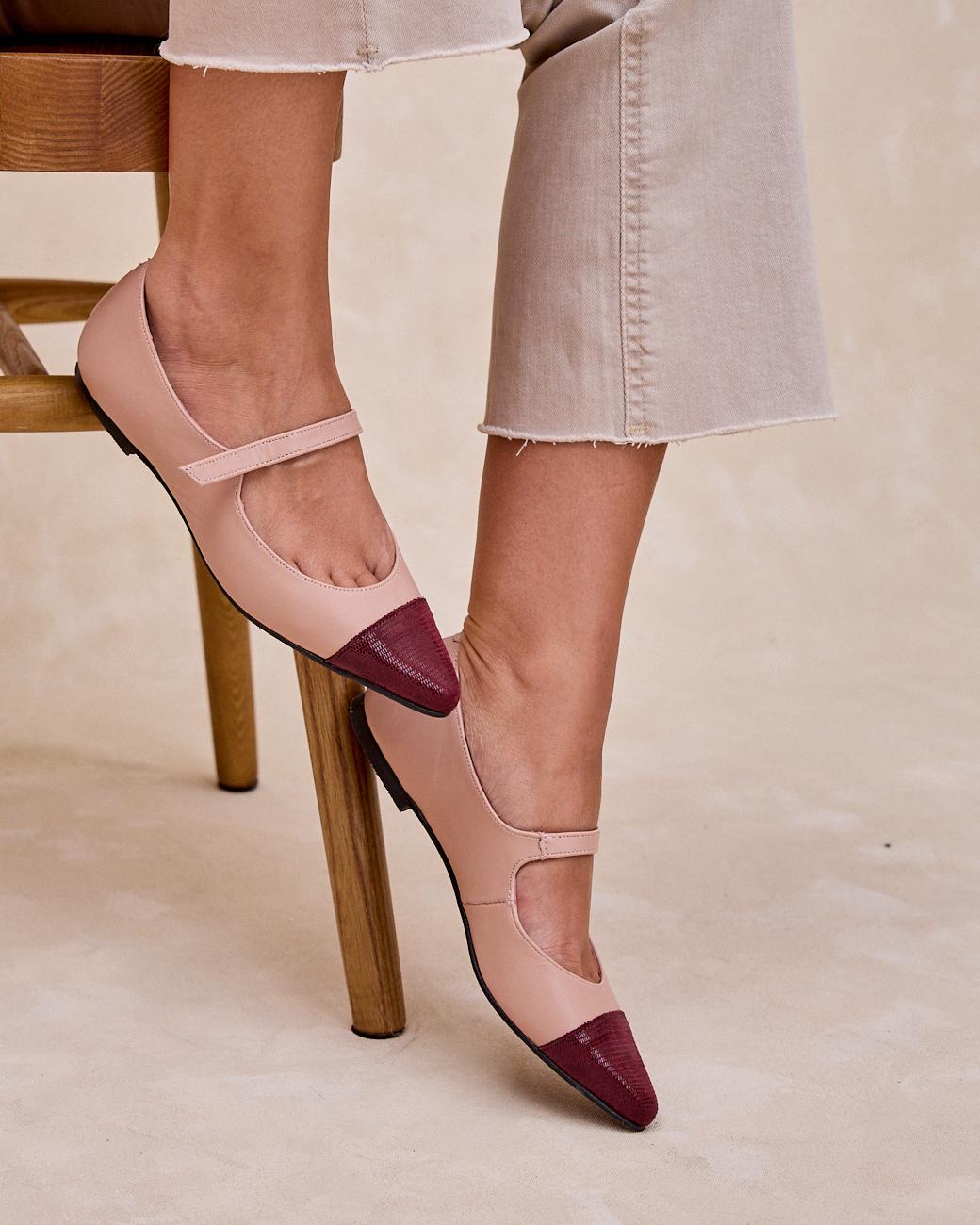 Carine Pointed Ballerina Flats