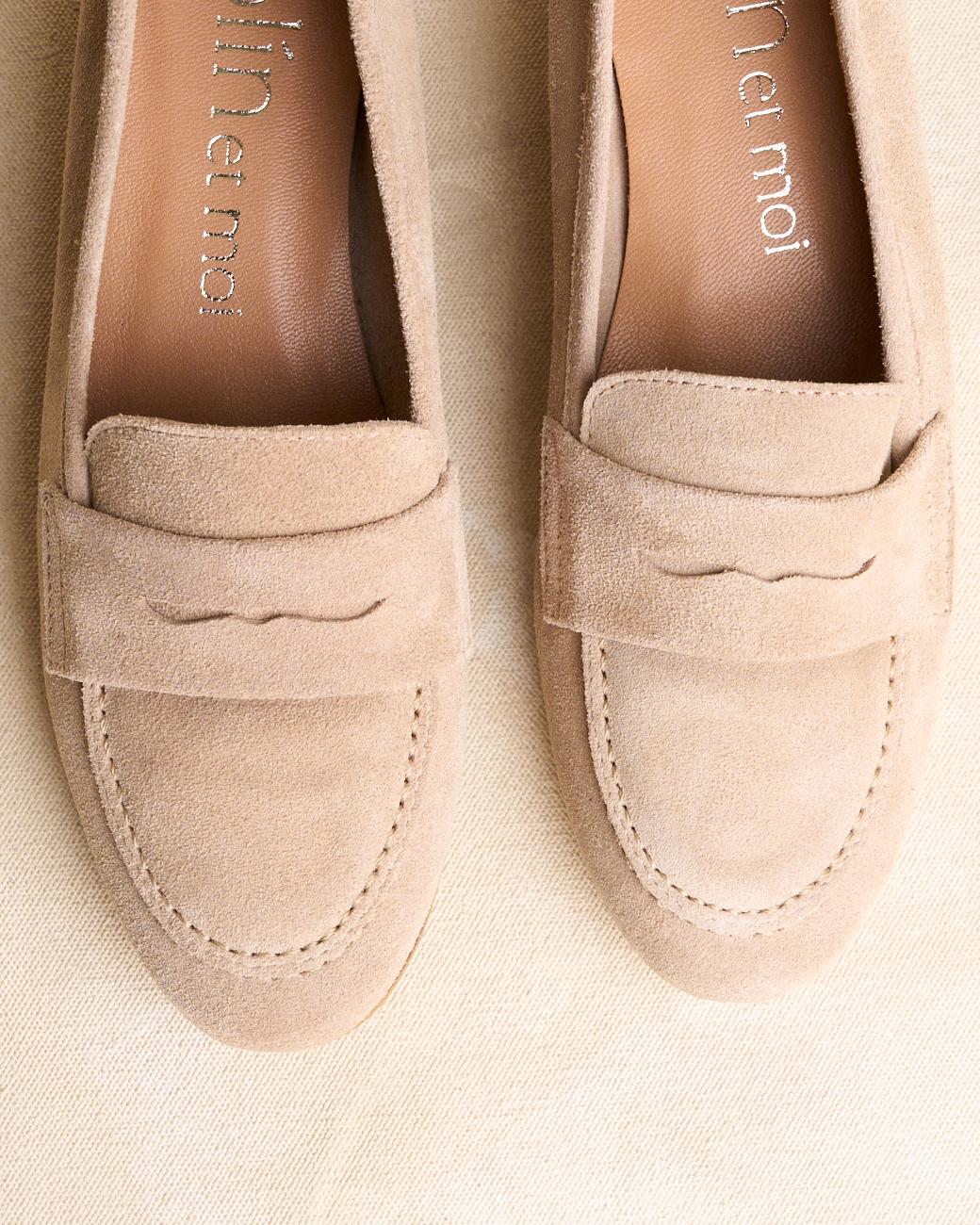 Flora Suede Loafers
