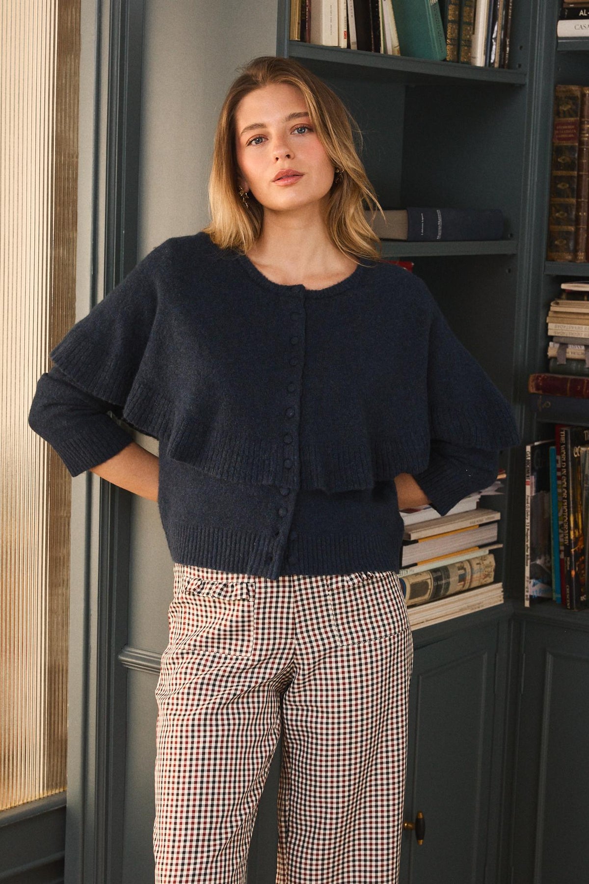 Nayrel Cape Cardigan