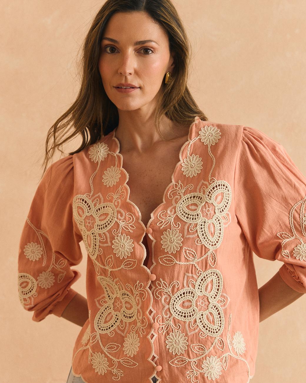 Flavia Embroidered Shirt