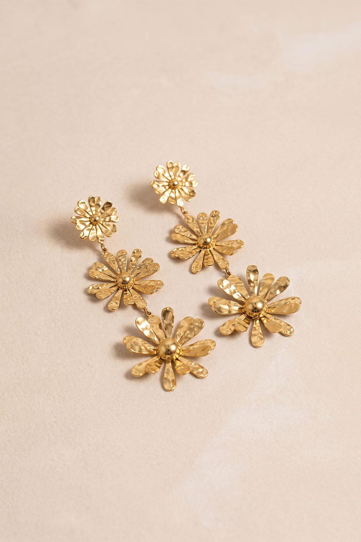 Flora Gold Earrings