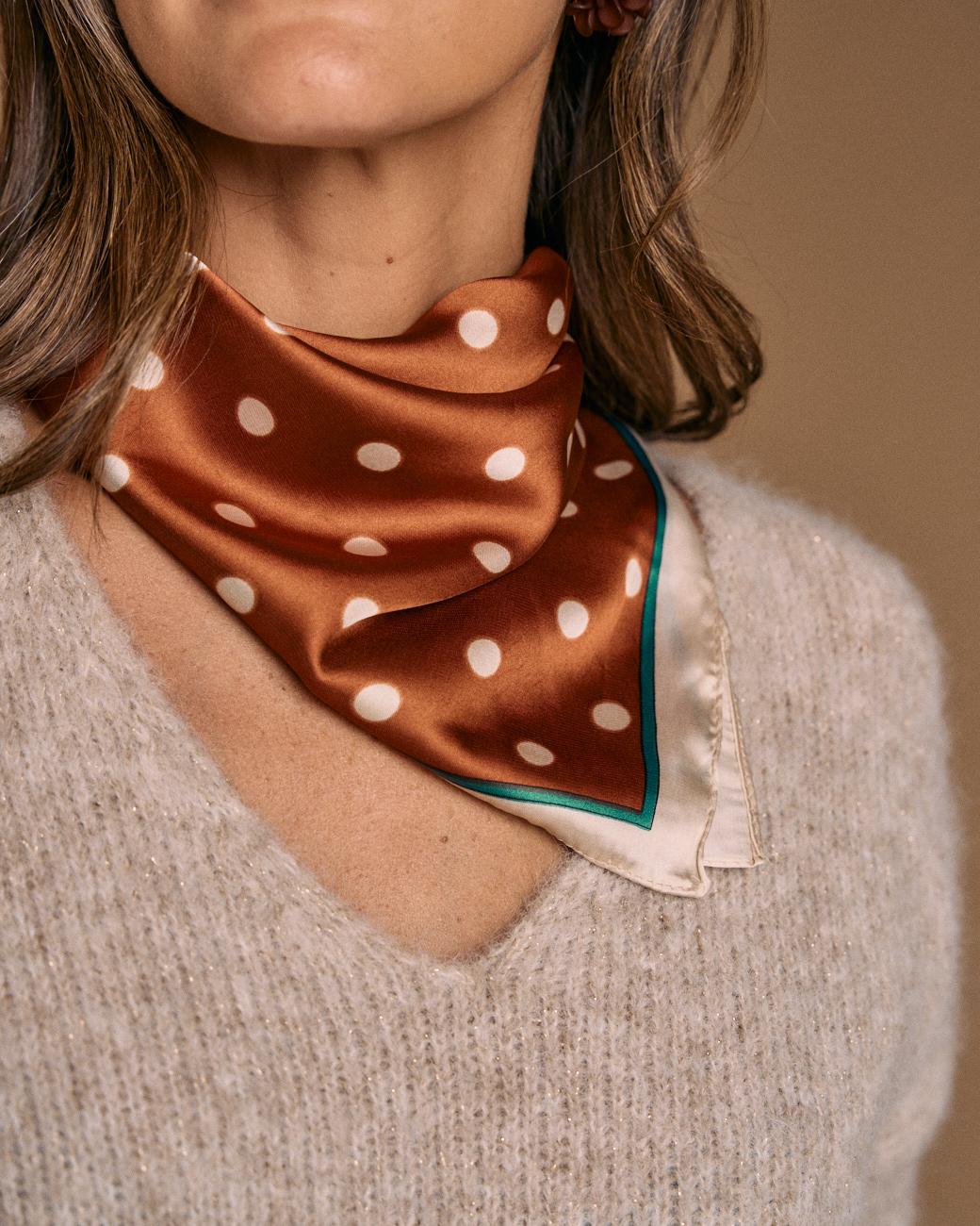 Cleta Polka Dot Scarf