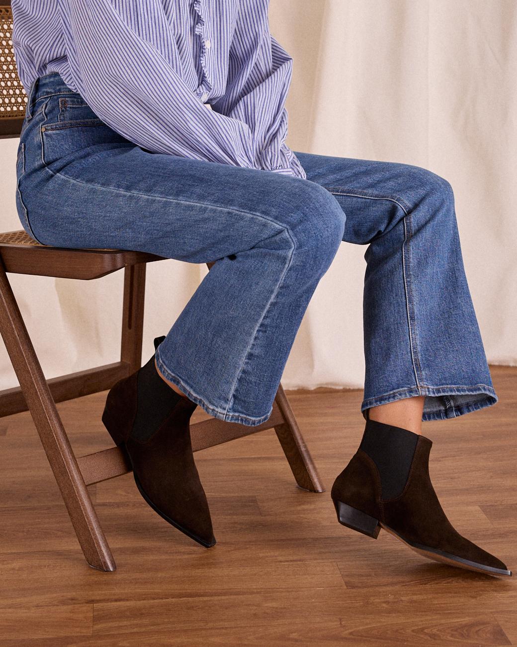 Fabia Pointed Ankle Boots