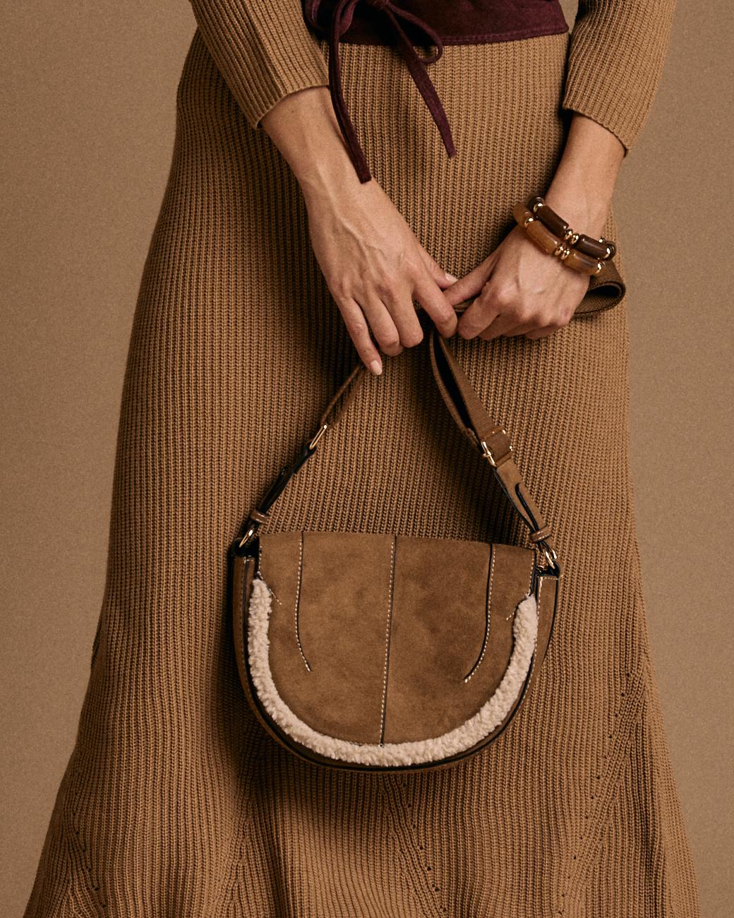 Kamil Shearling Bag