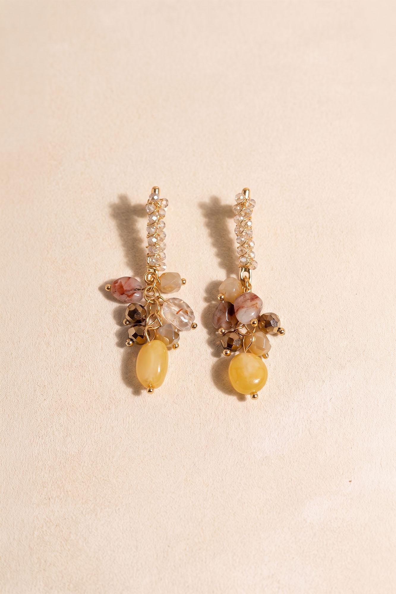 Pendientes Piedra Dulis