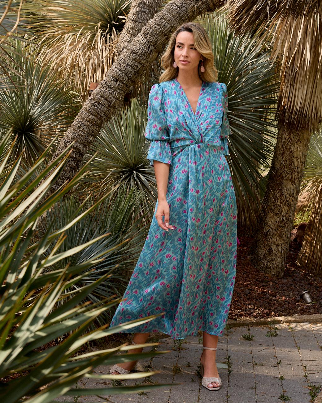 Marciana Print Dress