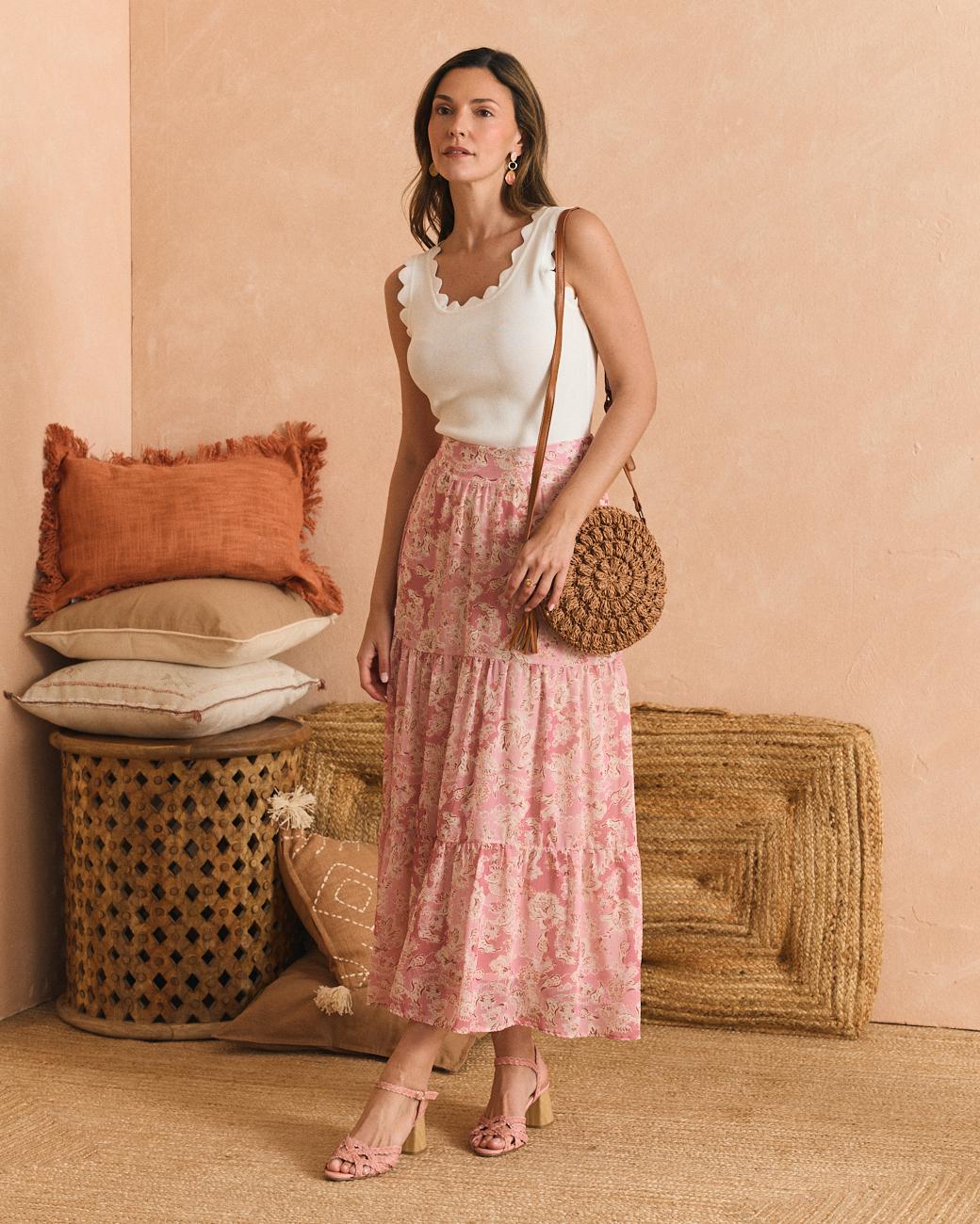 Becca Raffia Bag