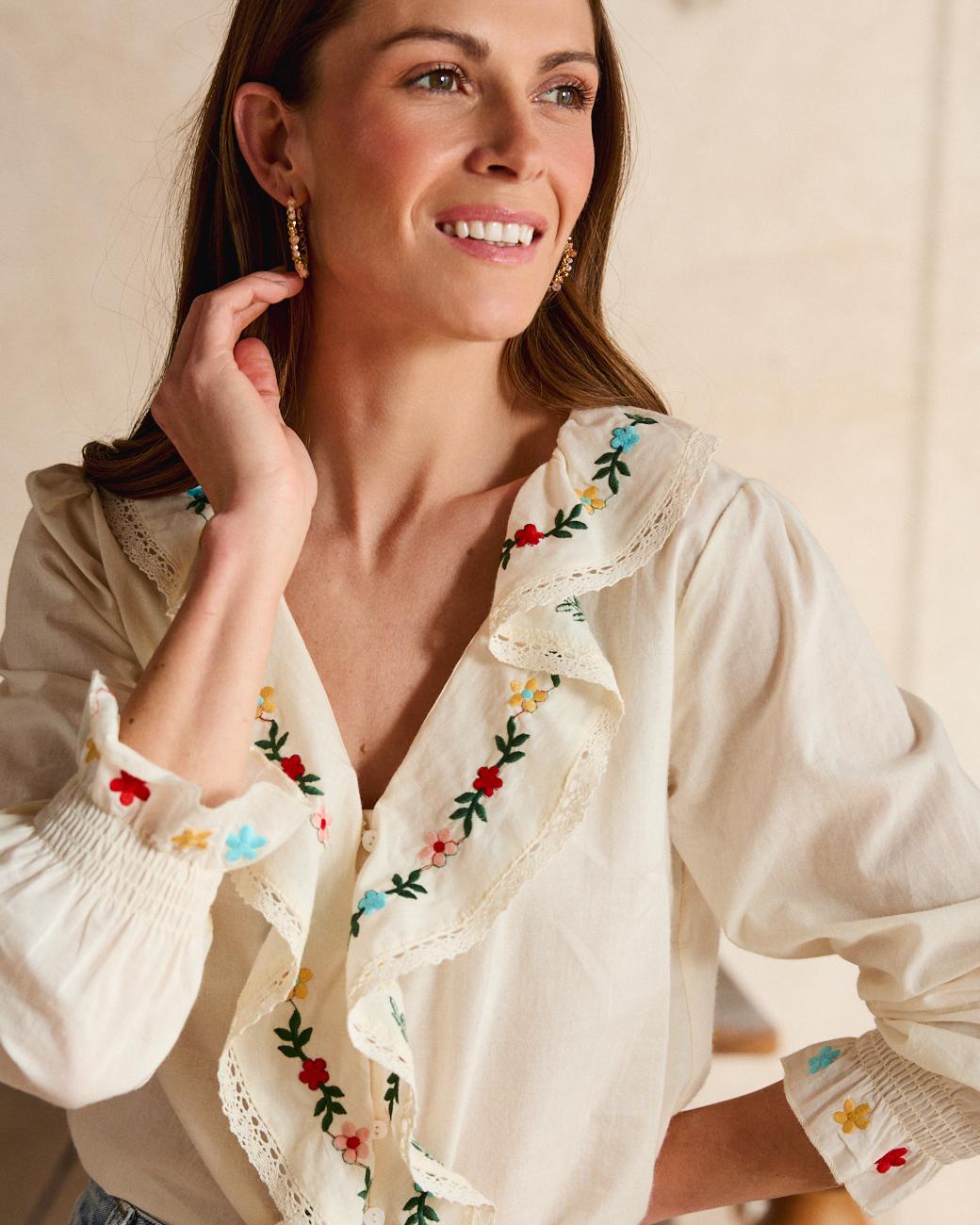 Liliana Ruffle Shirt