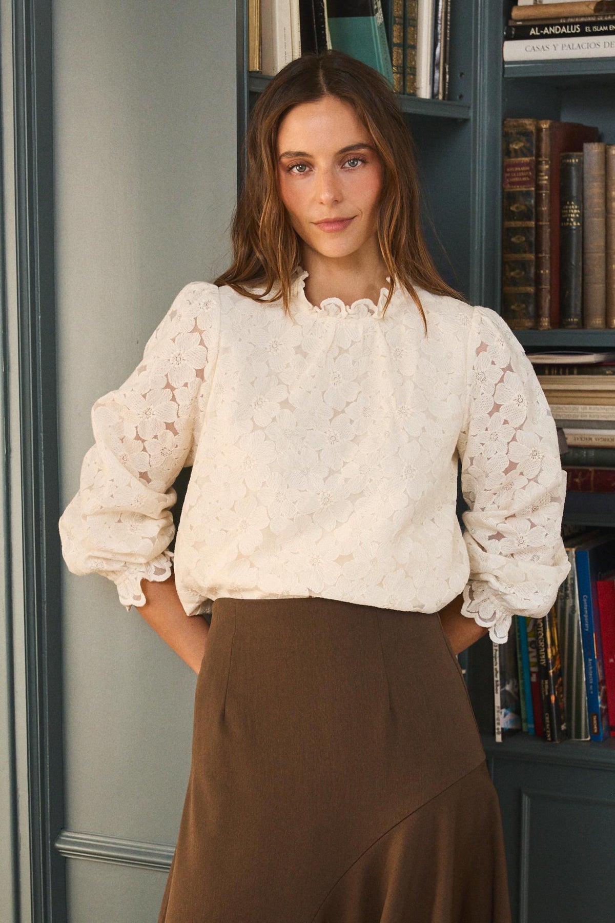 Flowers Vireia Blouse