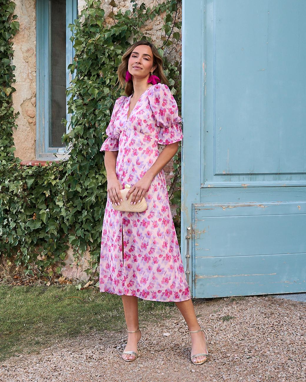 Sara Print Dress