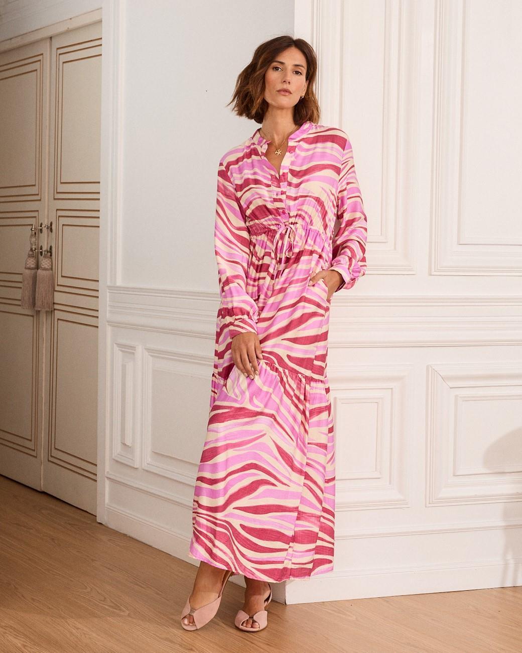 Sharon Zebra Dress