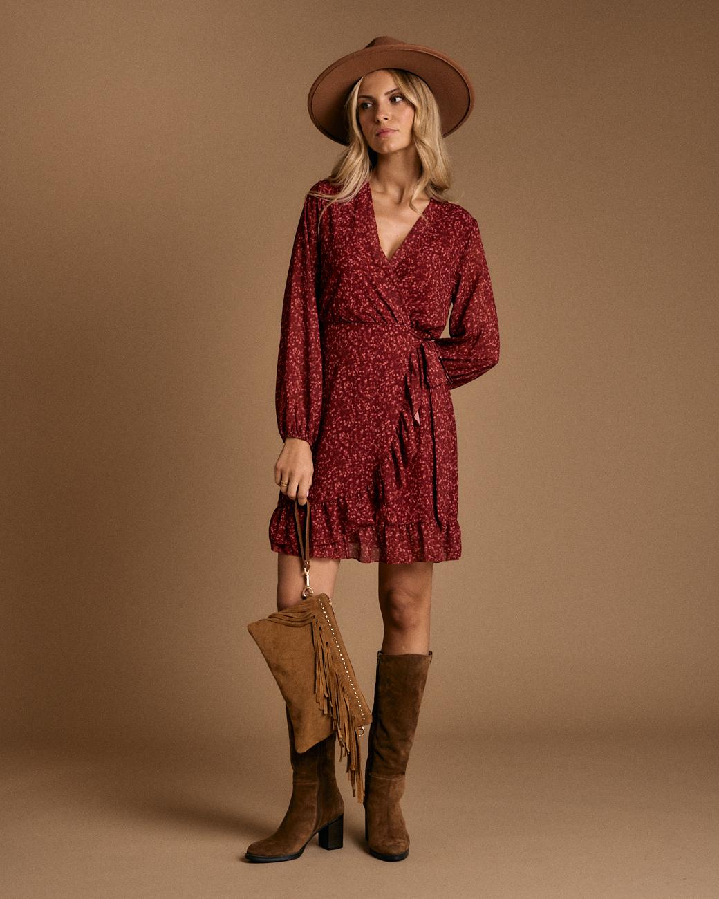 Nati Wrap Dress