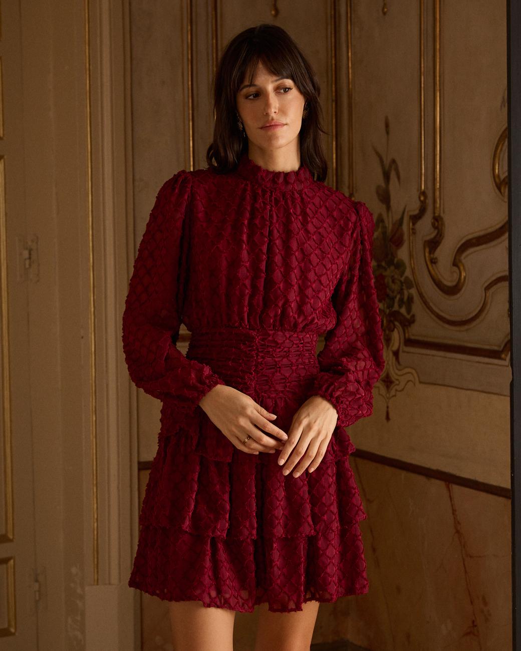 Livia Short Ruffle Dress