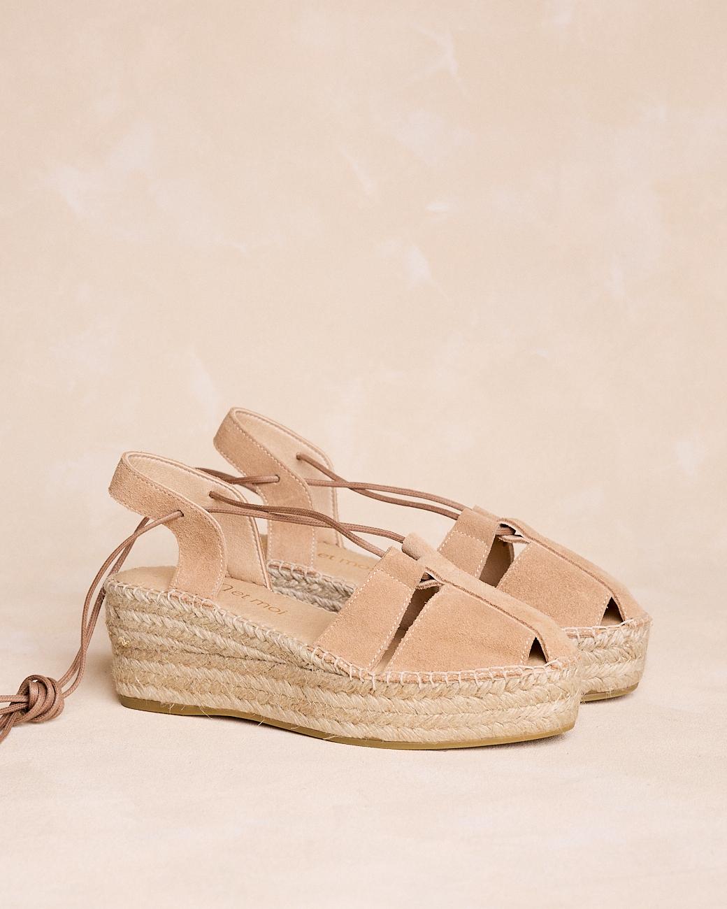 Aurora Suede Espadrille