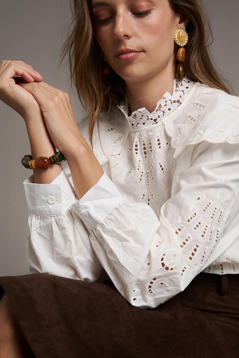Apolline Embroidered Shirt