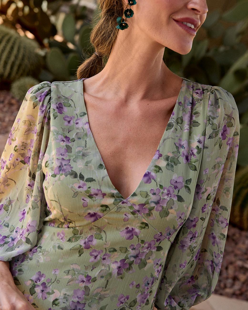 Anicia Flowers Dress
