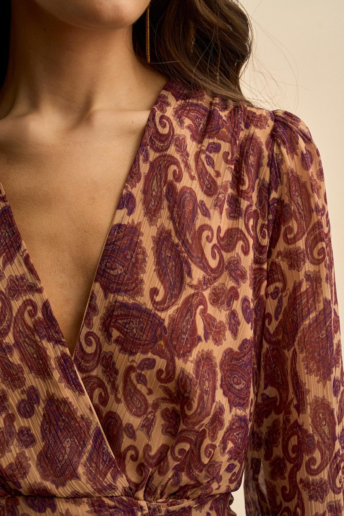 Isaline Short Print Dress