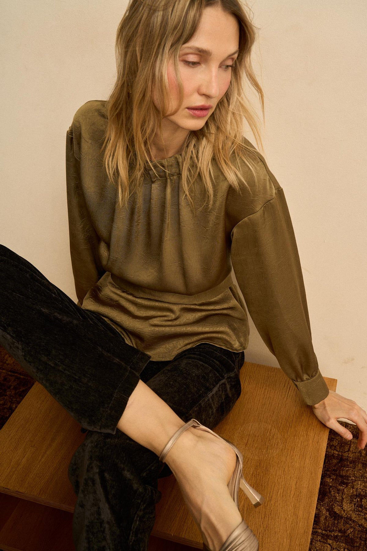 Ondine Gathered Blouse