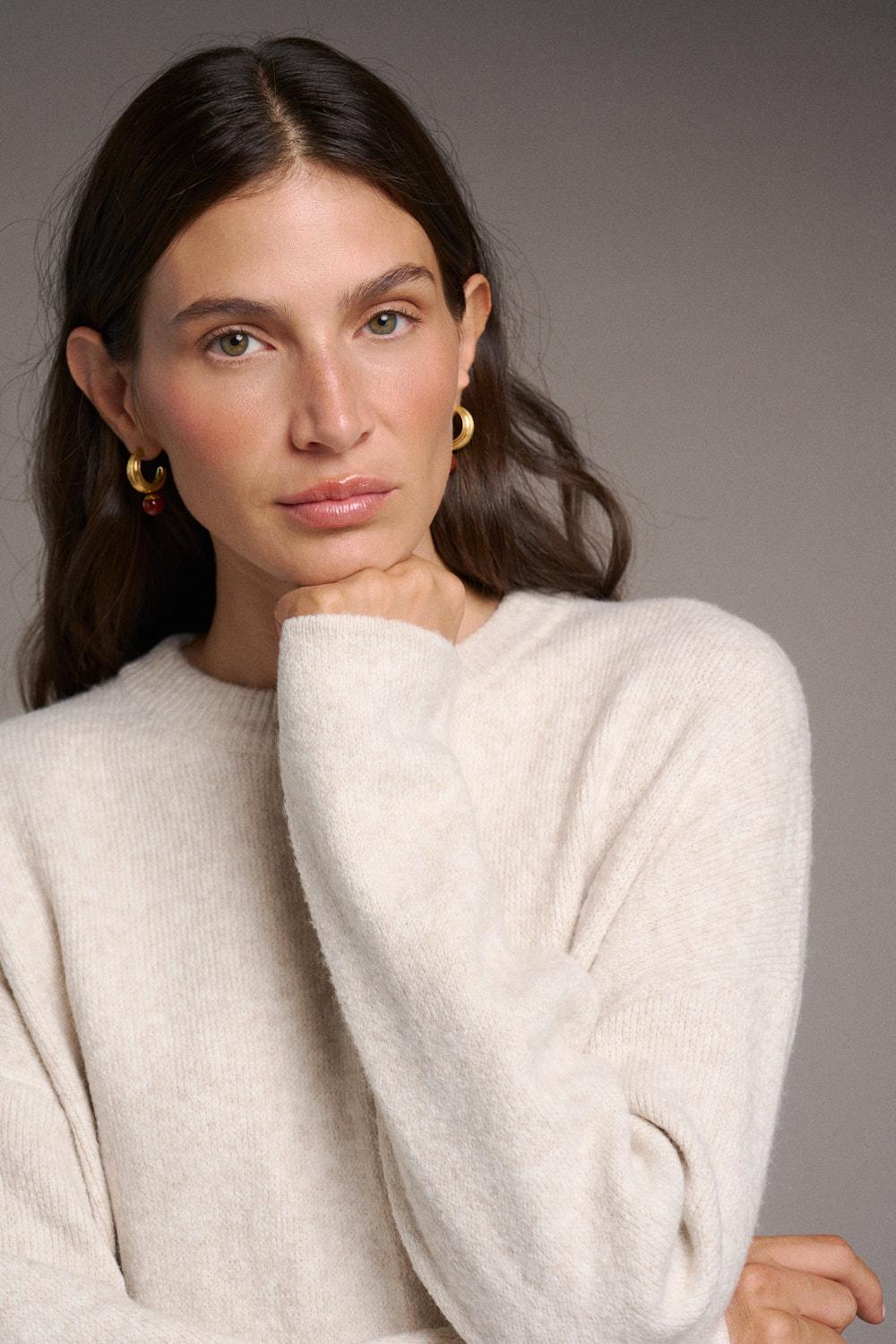 Long Fringe Sweater Marlen