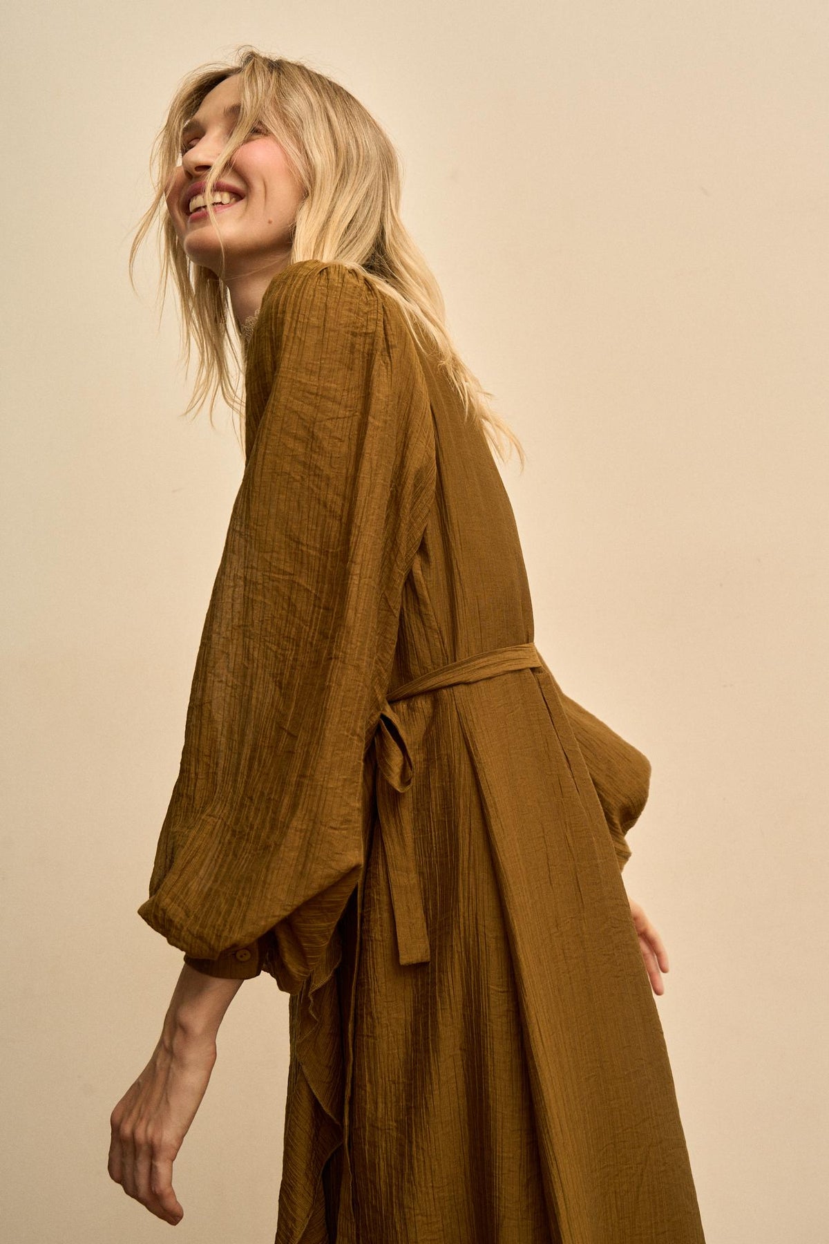 Silvia Low-Neck Dress