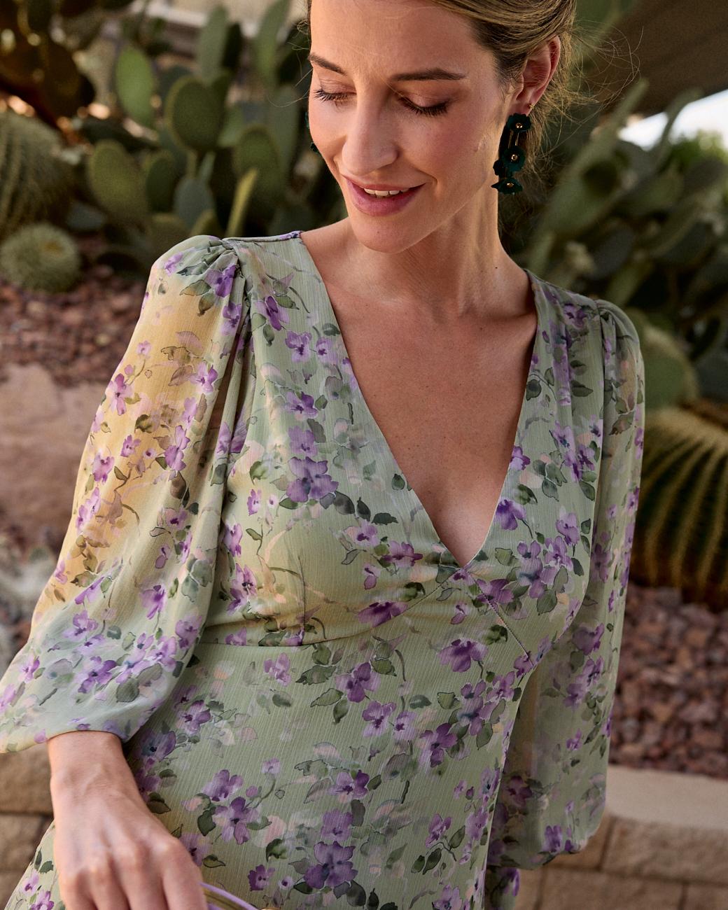 Anicia Flowers Dress