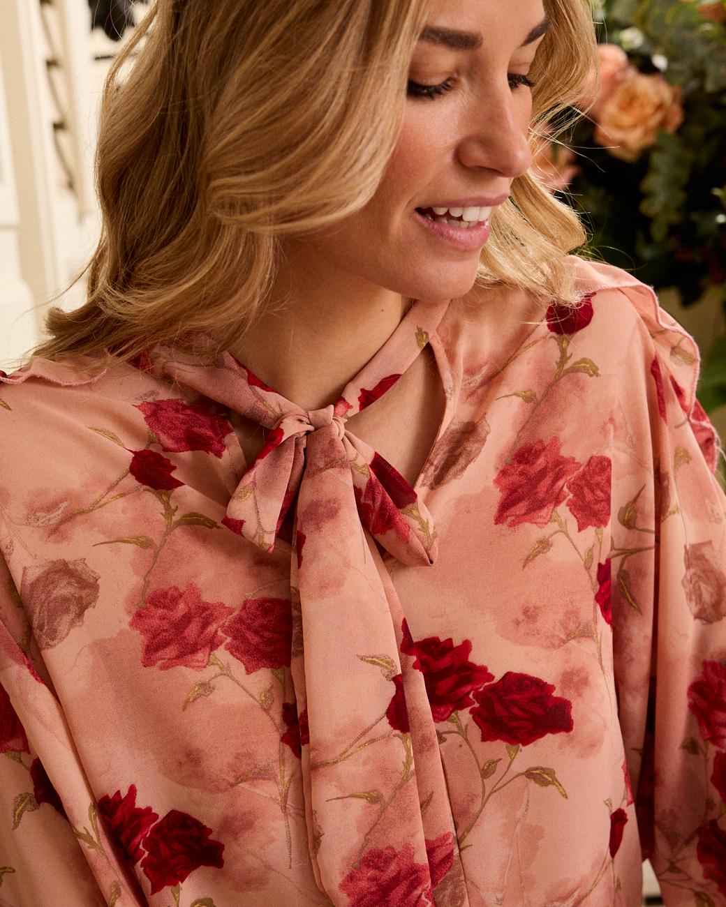 Sabrina Knot Blouse