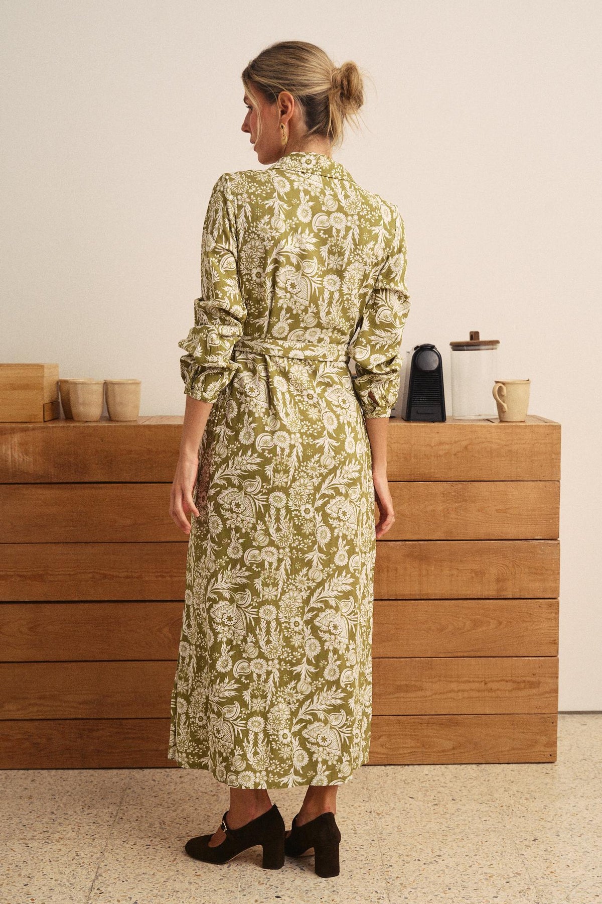 Olive Midi Dress