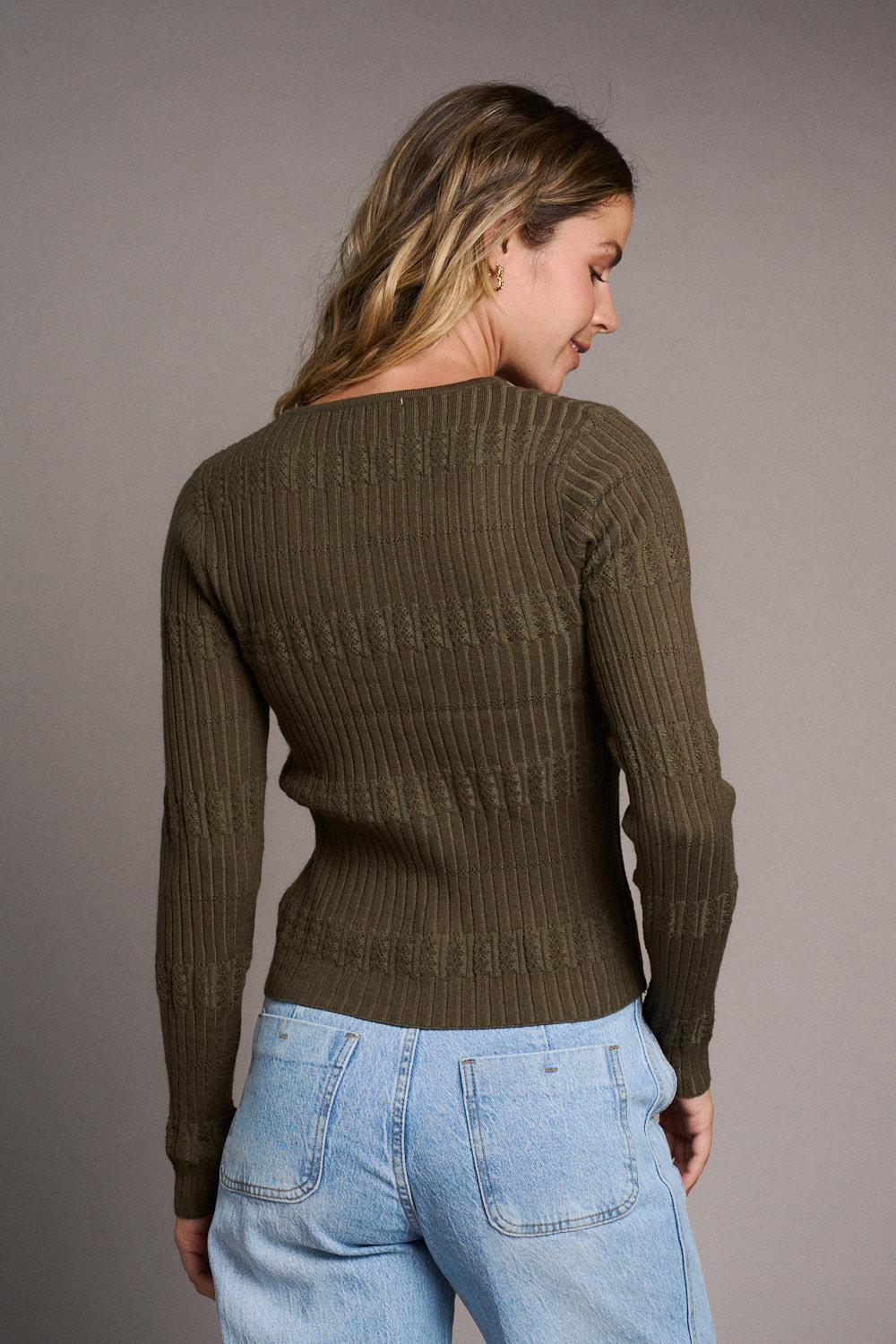 Patricia Openwork Knit Sweater