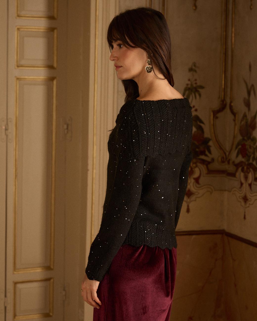 Gloria Shiny Sweater