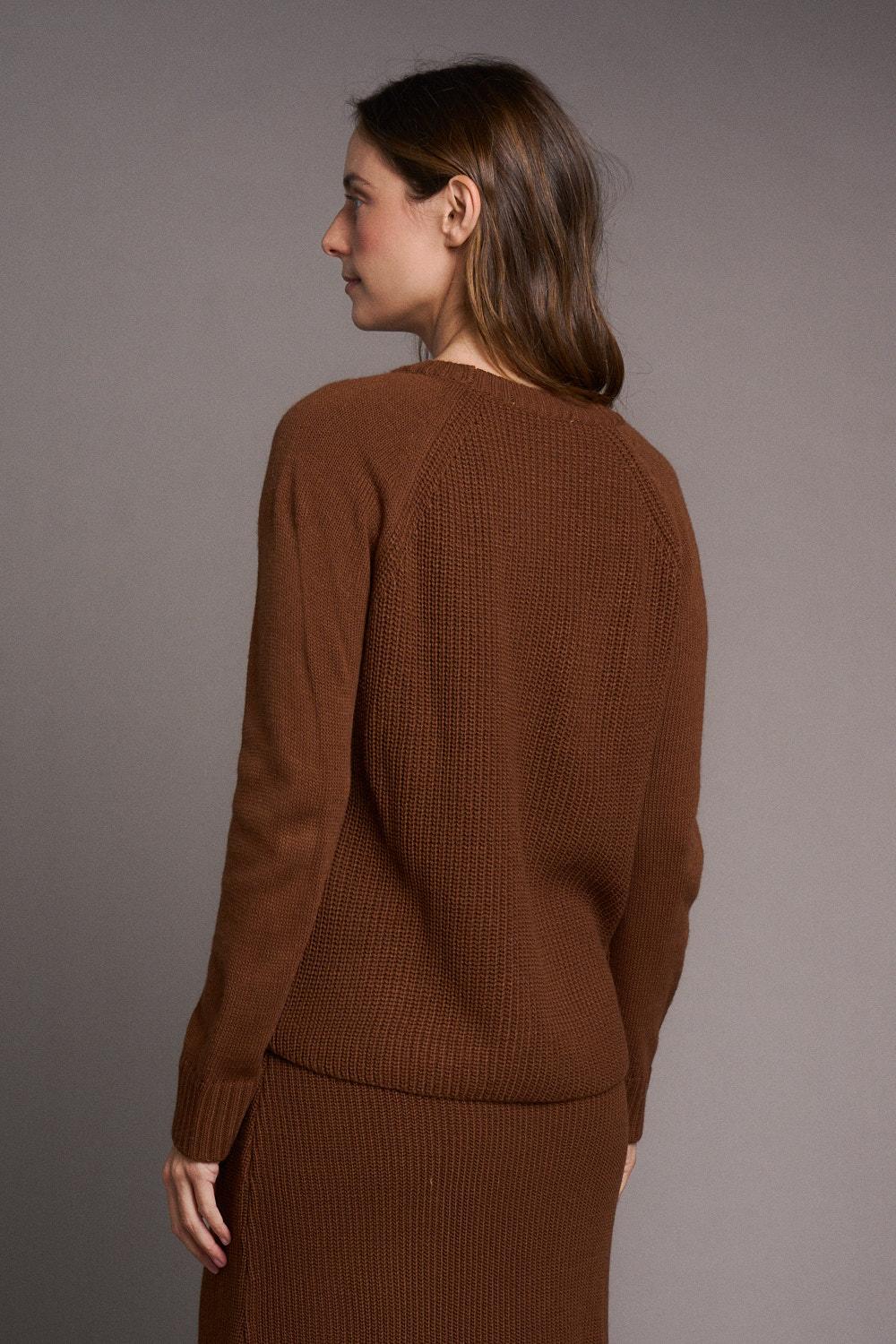 Adele Chocolate Sweater