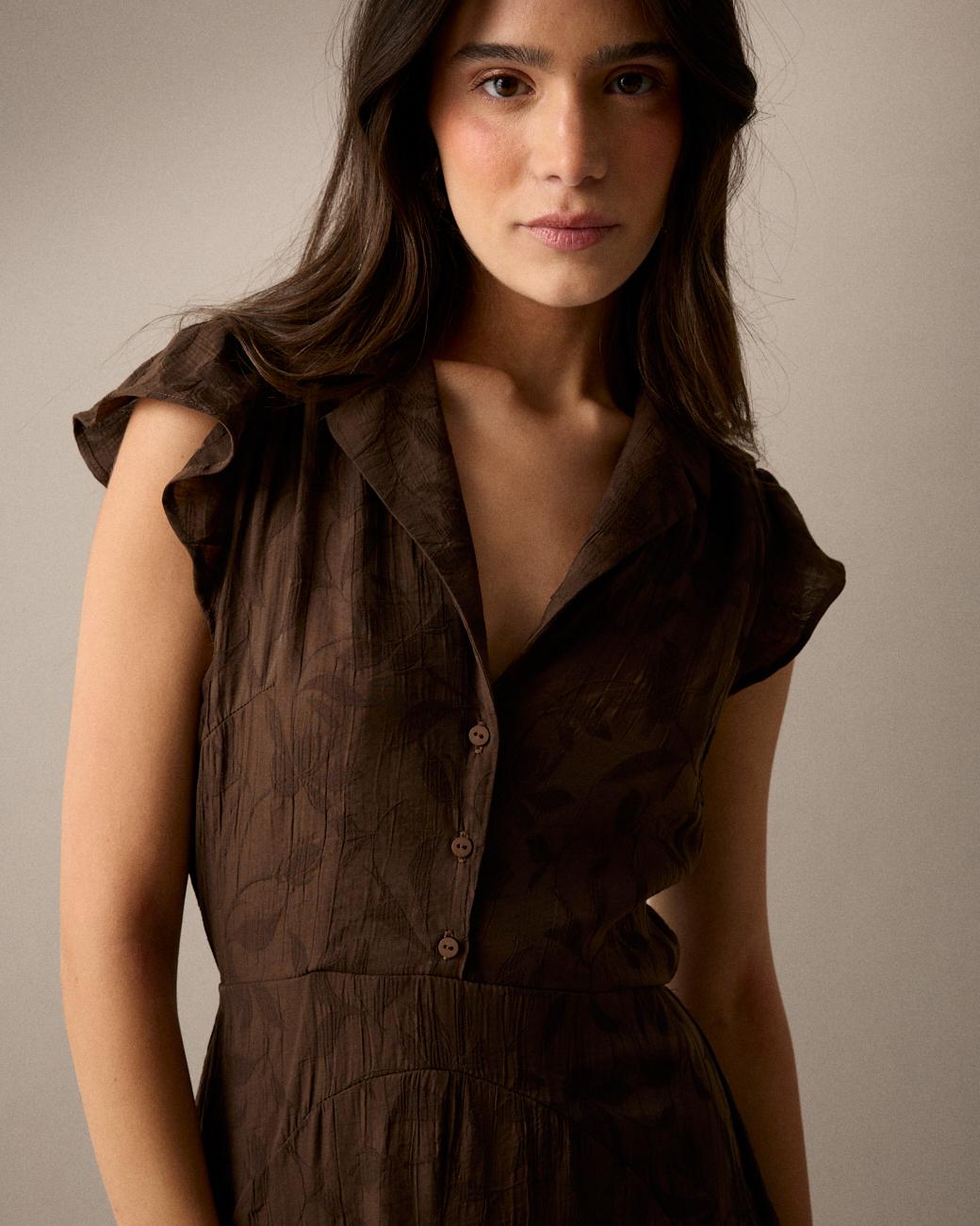 Eire Brown Dress