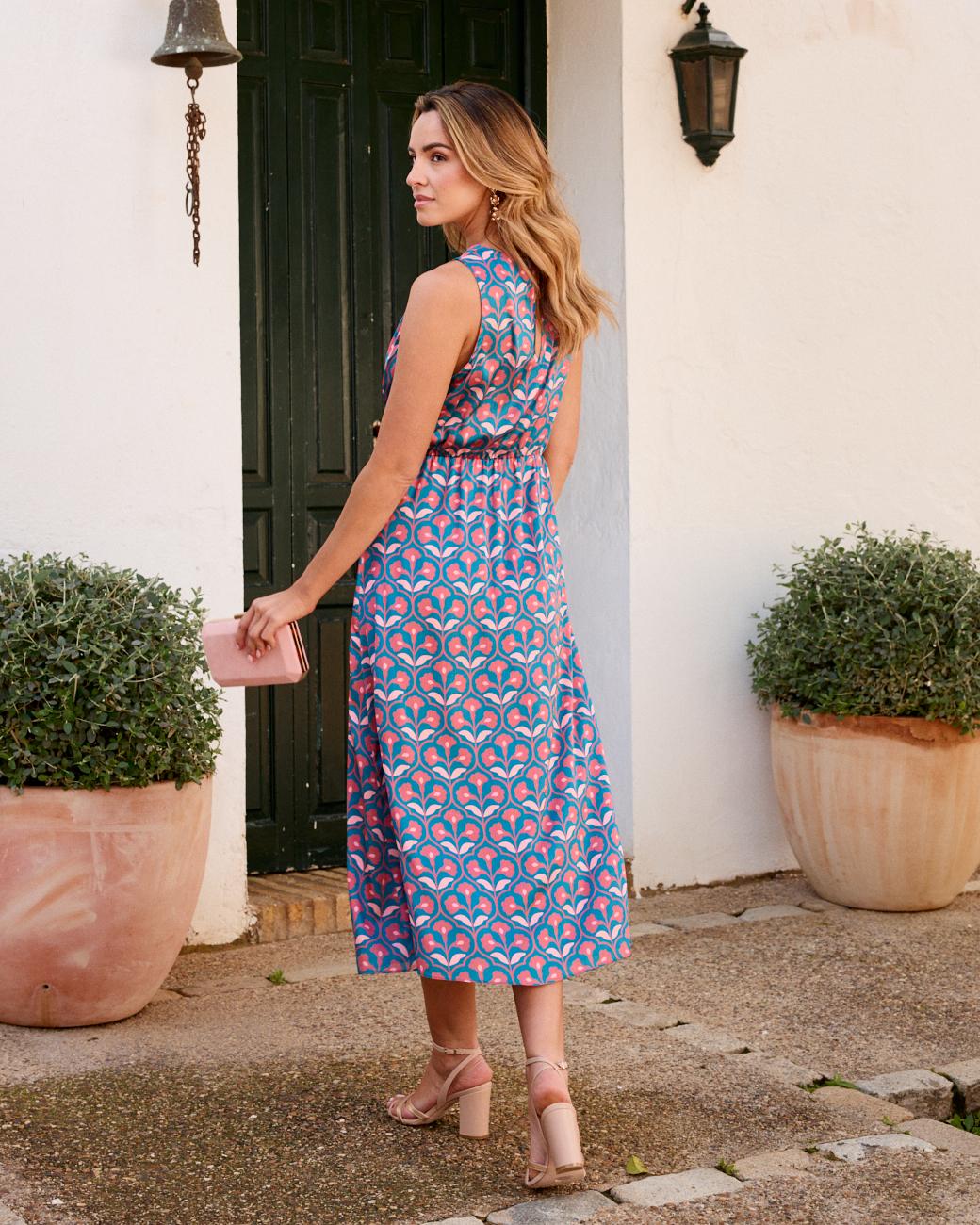 Arianna Print Dress