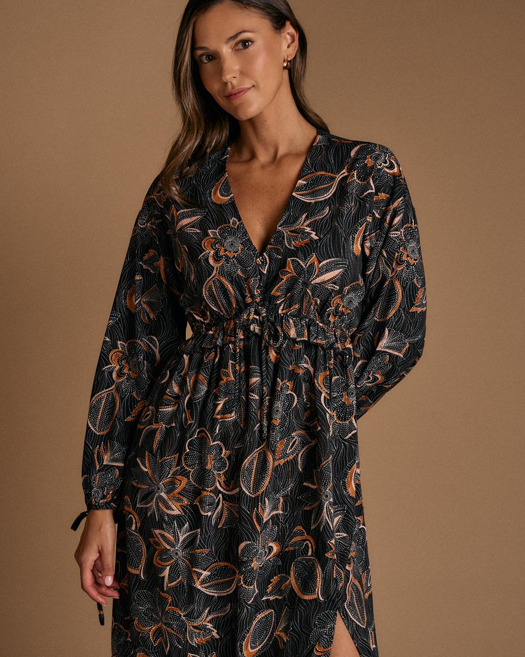 Giorgia Floral Printed Dress