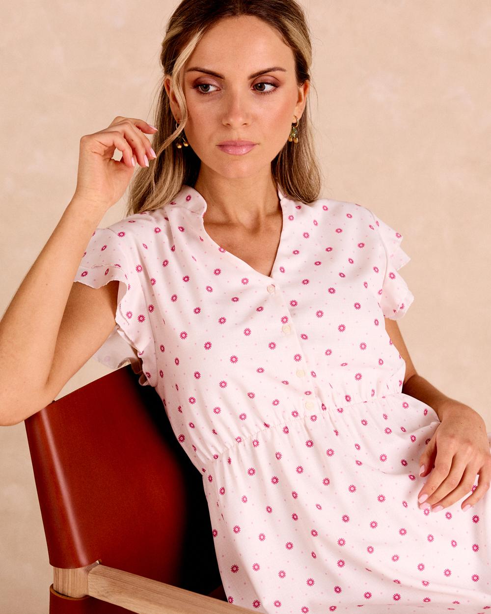 Short Flowers Dress Daelia