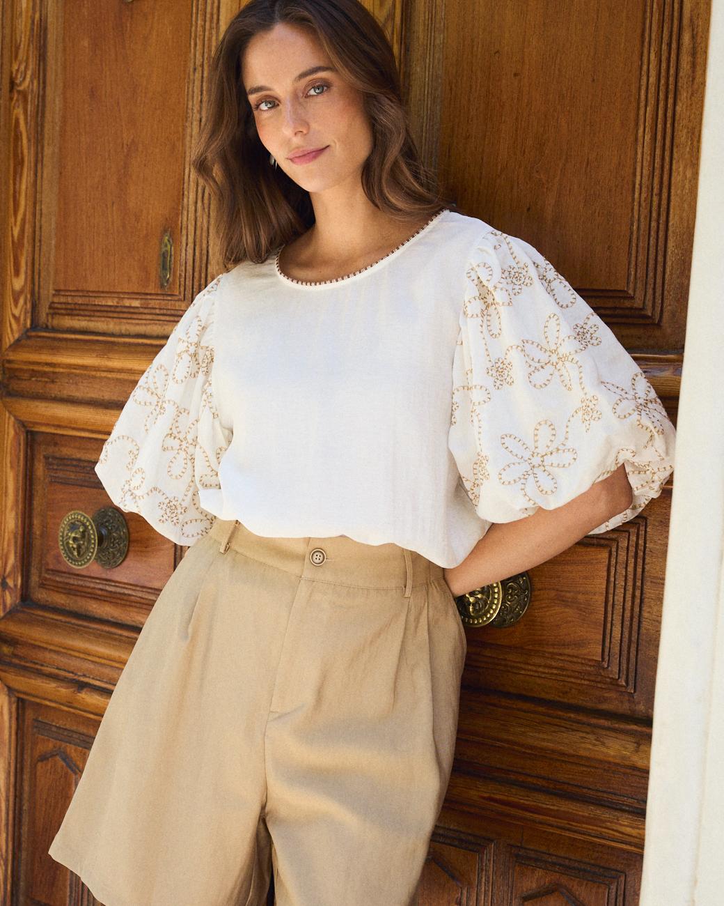 Amellie Sleeve Blouse