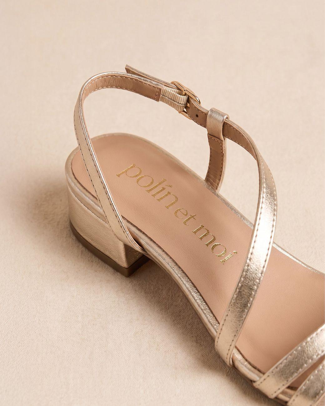 Griselda Low Heel Sandal
