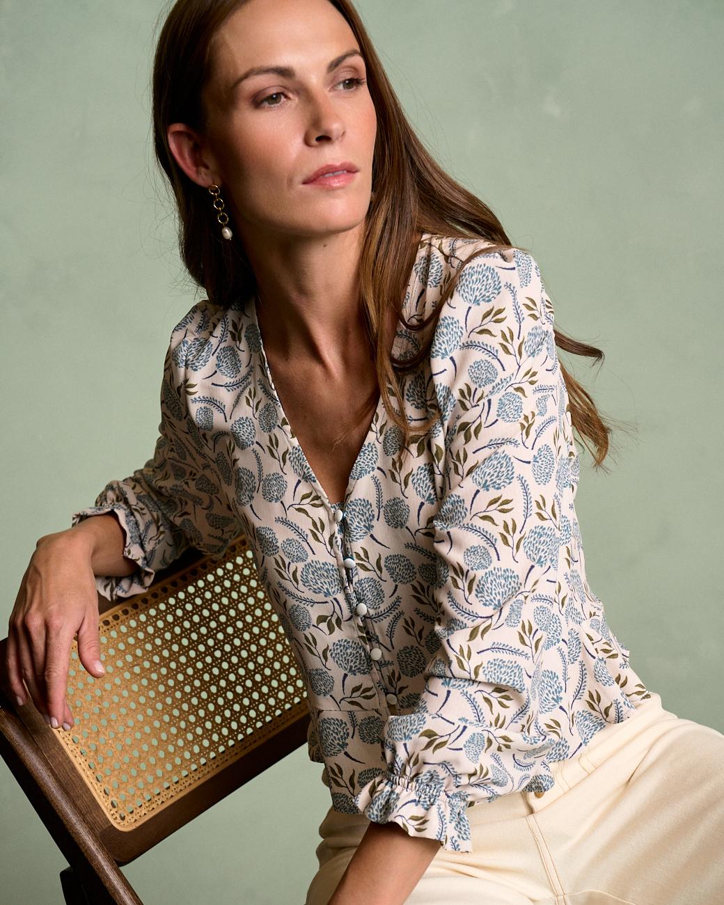 Esther Printed Blouse
