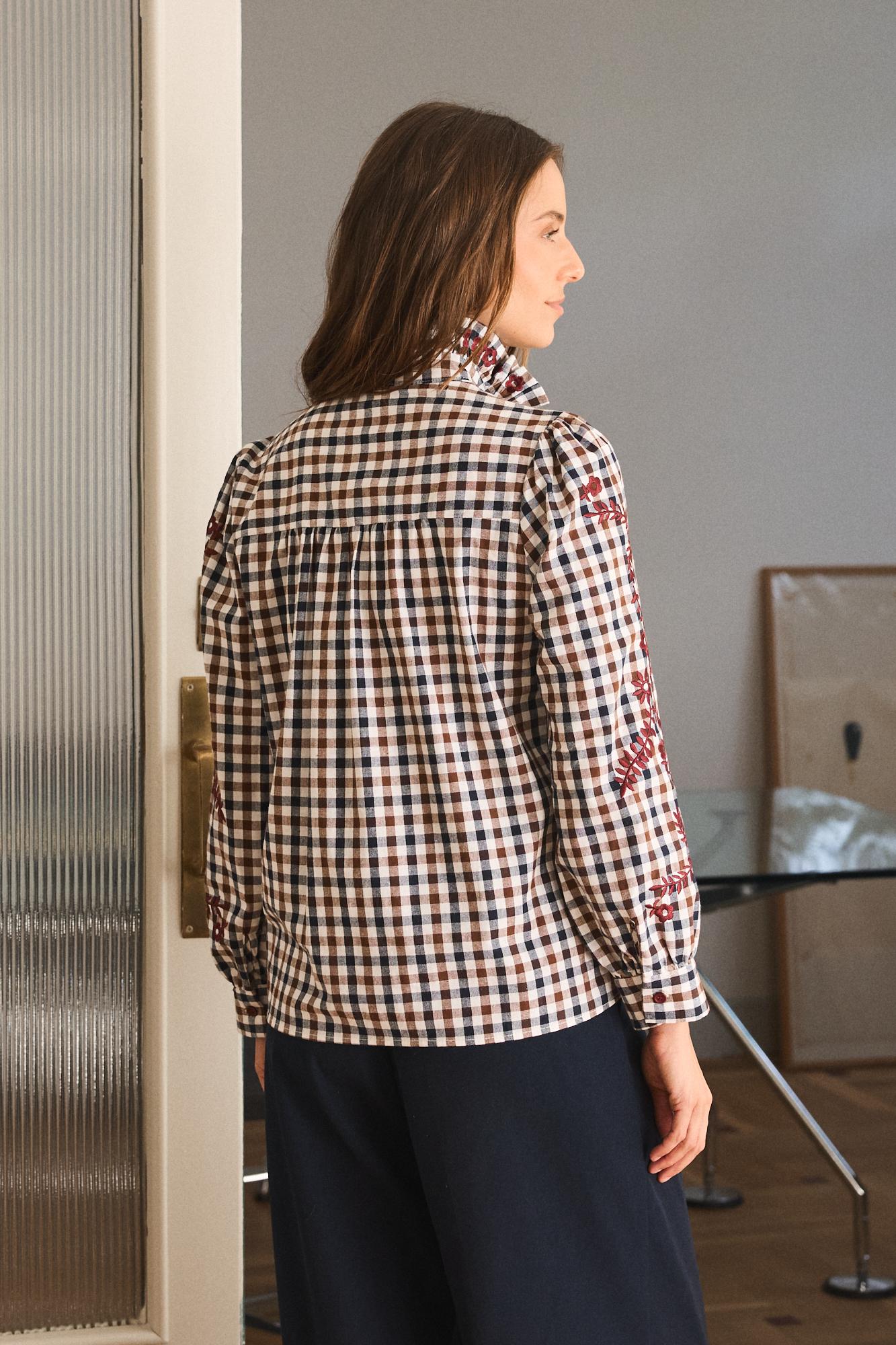 Camisa Cuadros Margaux